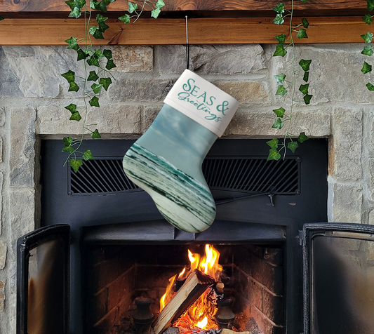 Seas & Greetings Holiday Stocking