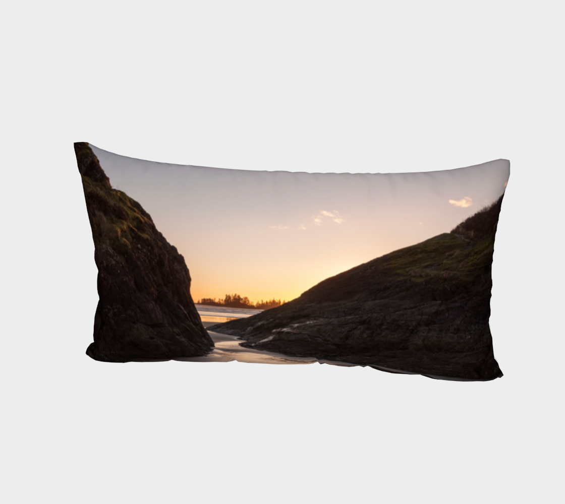 Distant Sunset Tofino Bed Pillow Sham