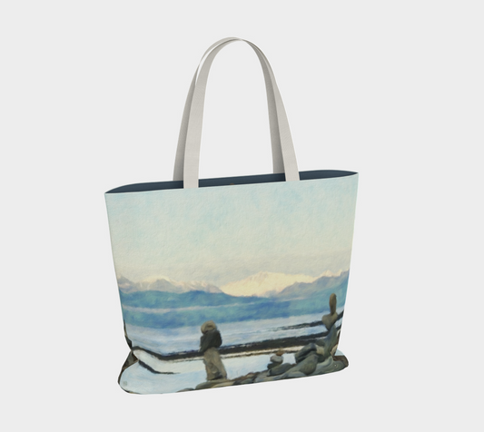 Shoreline Market Tote Bag