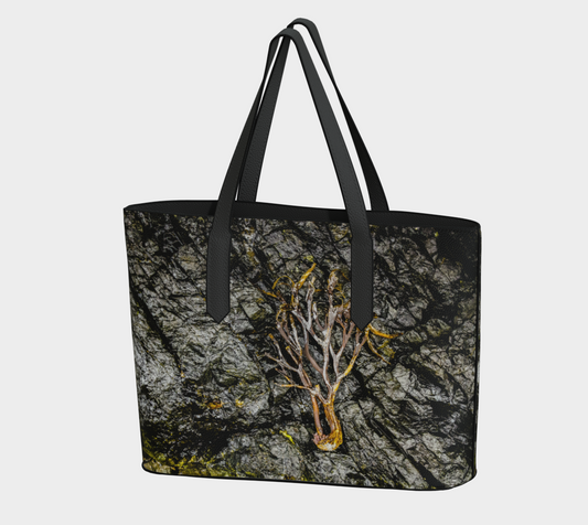Sea to Tree Vegan Leather Tote Bag
