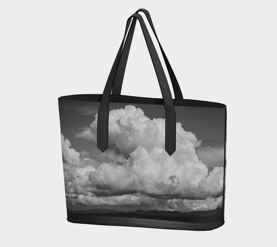 Parksville Beach Vegan Leather Tote Bag