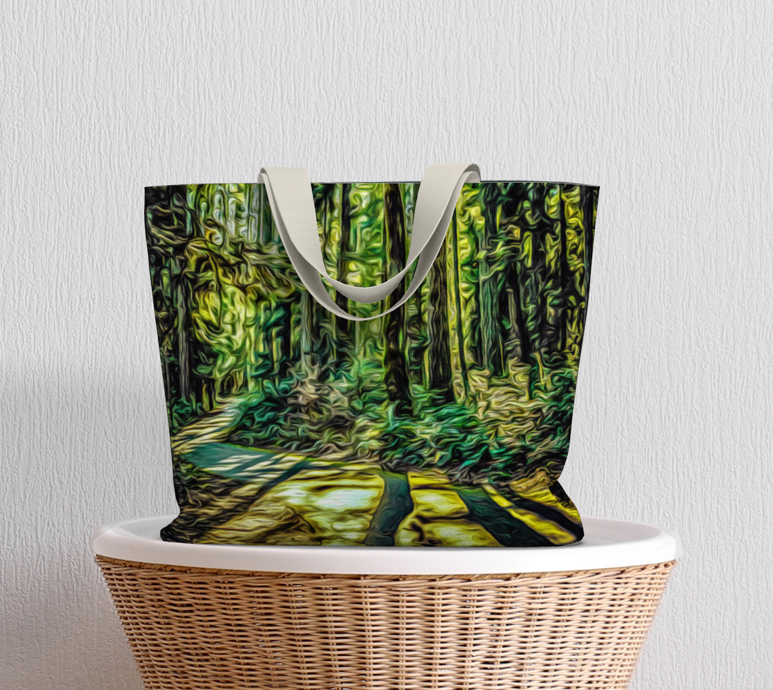 Van Isle Goddess Long Shadows oversized Market Tote.