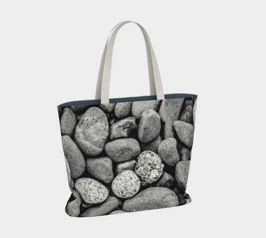 Beach Rocks Market Tote Bag