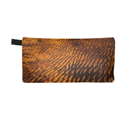 Reverse side Golden Sand Pencil Case by Roxy Hurtubise Vanislegoddess.com