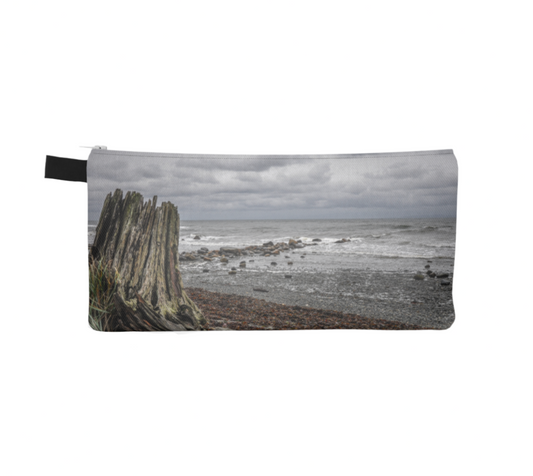 Reverse side Gray Day Pencil Case by Roxy Hurtubise vanislegoddess.com