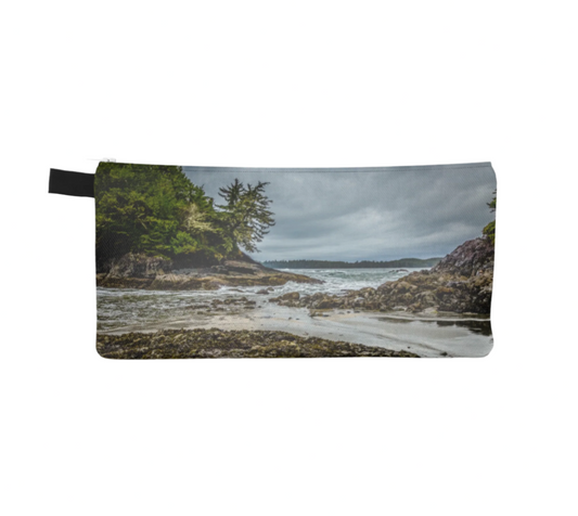 Reverse side McKenzie Beach Pencil Case by Roxy Hurtubise vanislegoddess.com