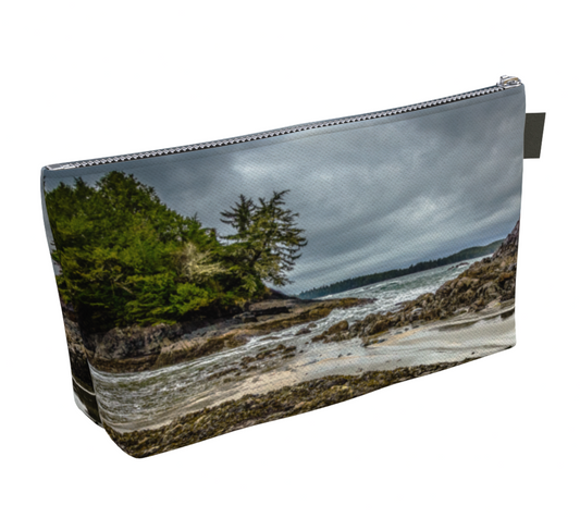 McKenzie Beach Tofino Makeup Bag by Vanislegoddess.com is available in 2 sizes.