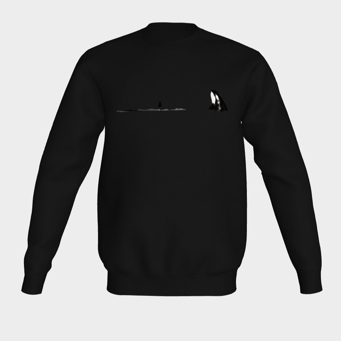 Orca Spy Hop Crewneck Sweatshirt What’s better than a super cozy sweatshirt? A super cozy sweatshirt from Van Isle Goddess! Super cozy unisex sweatshirt for those chilly days. Excellent for men or women. Fit is roomy and comfortable.
