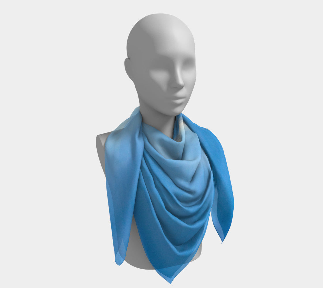 50 inch Square Scarf Worn around the neck by vanislegoddess.com