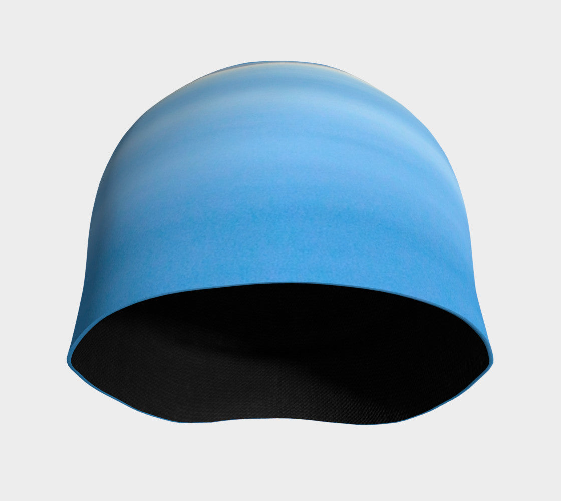 Azure Ocean's Blue Embrace.Artwork Beanie by Roxy Hurtubise