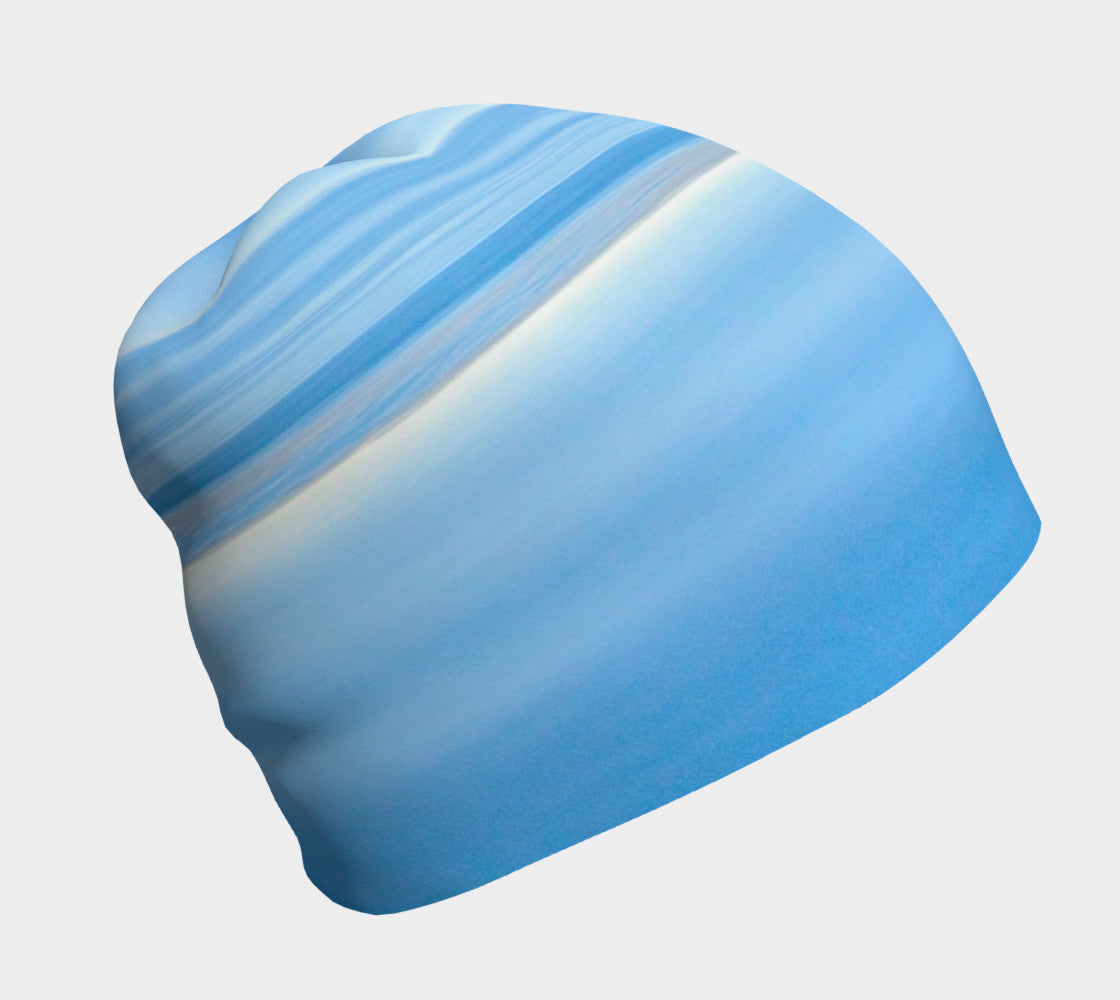 Ocean Blue Artwork Beanie by Roxy Hurtubise