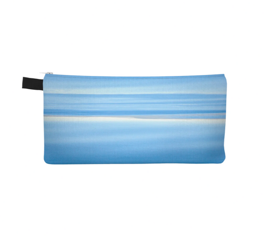 Reverse side Ocean Blue Pencil Case by Roxy Hurtubise vanislegoddess.com