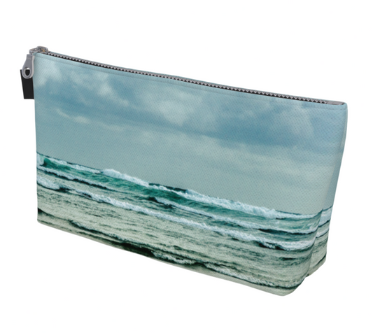 Ocean Calling West Coast Tofino Makeup Travel Bag