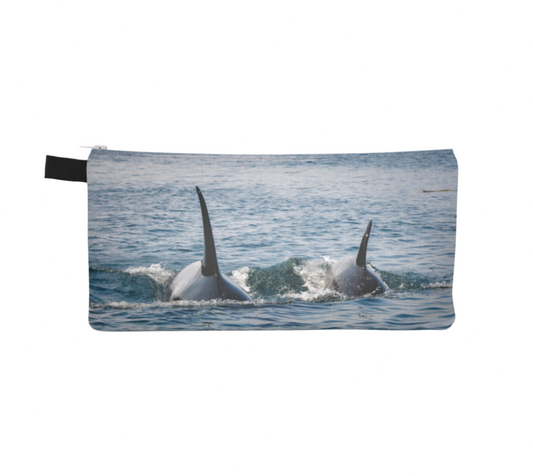 Orca By My Side Versatile Storage Pencil Case