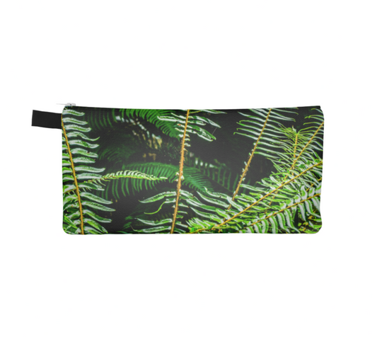 Rainforest multi use storage pencil case by Roxy Hurtubise vanislegoddess.com reverse side