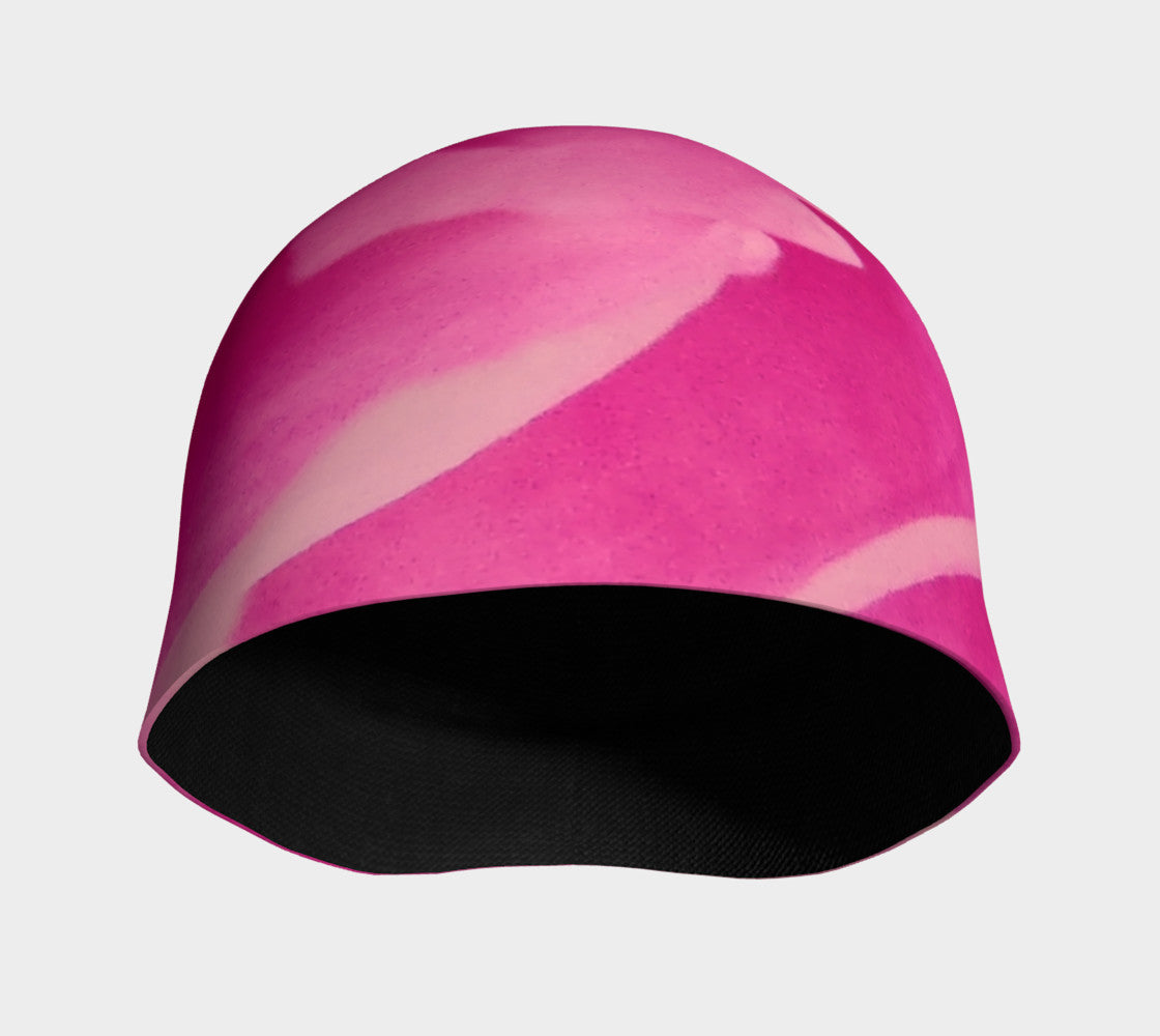 Front side of Rose Petal Kiss Beanie