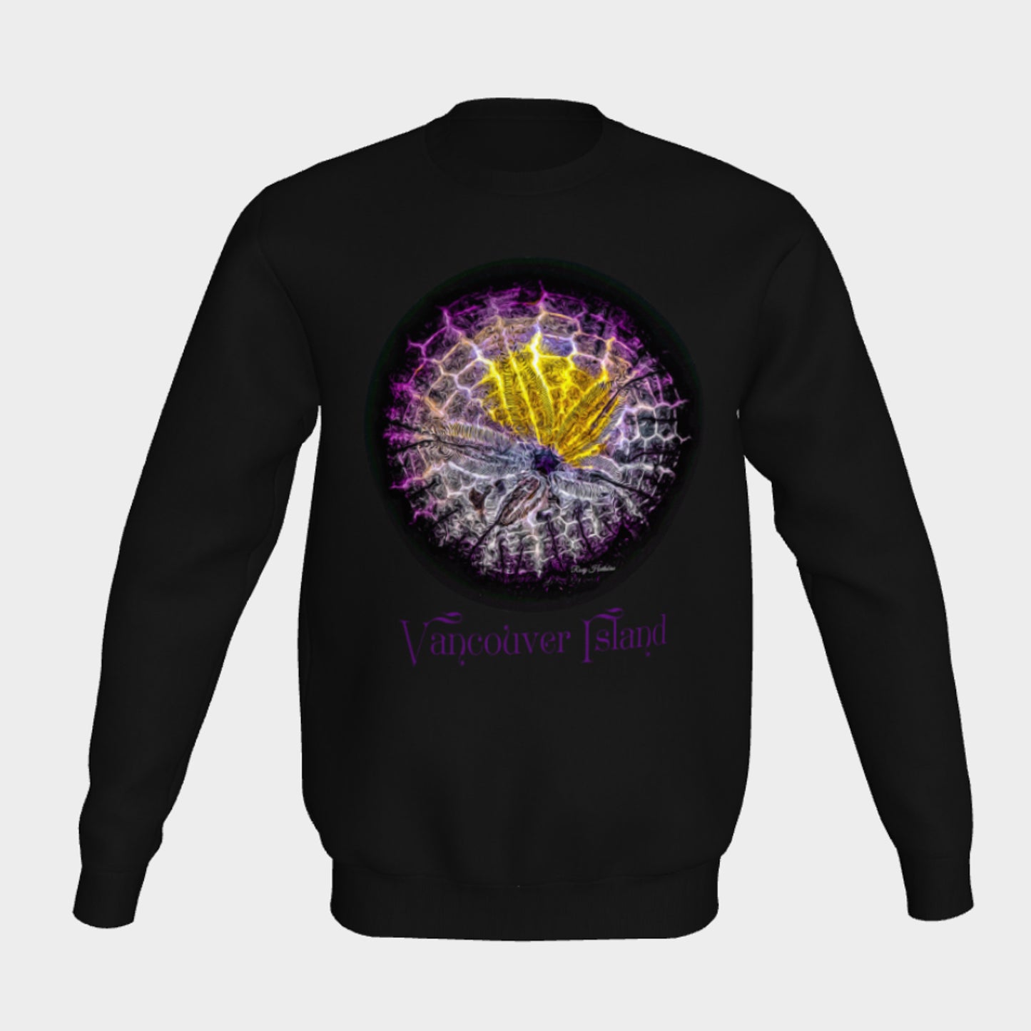 Spotlight Sand Dollar Vancouver Island Crewneck Sweatshirt What’s better than a super cozy sweatshirt? A super cozy sweatshirt from Van Isle Goddess! Super cozy unisex sweatshirt for those chilly days. Excellent for men or women. Fit is roomy and comfortable.