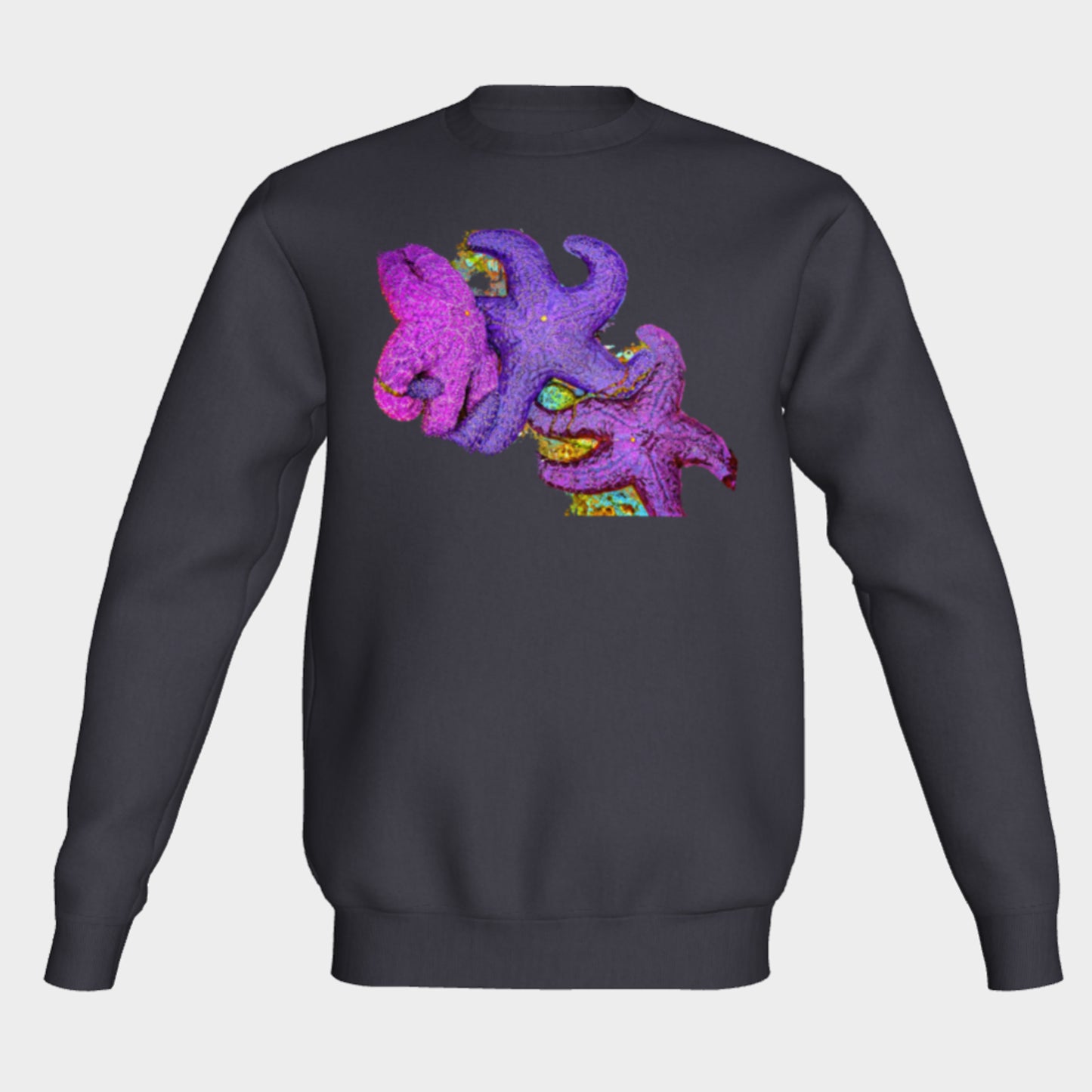 Starfish Cluster Crewneck Sweatshirt What’s better than a super cozy sweatshirt? A super cozy sweatshirt from Van Isle Goddess! Super cozy unisex sweatshirt for those chilly days. Excellent for men or women. Fit is roomy and comfortable.