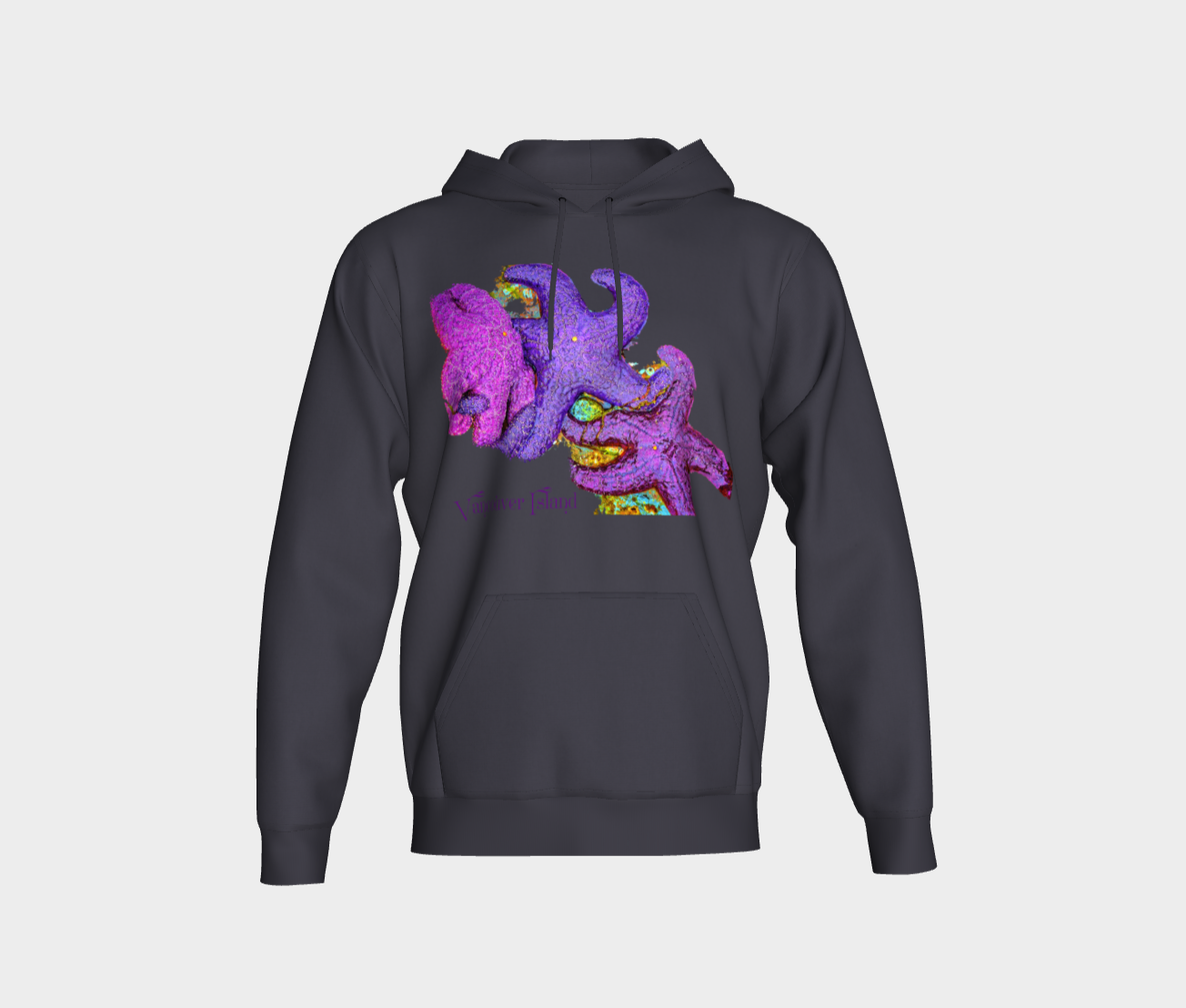 Starfish Cluster Vancouver Island Unisex Pullover Hoodie Your Van Isle Goddess unisex pullover hoodie is a great classic hoodie! Created with state of the art tri-tex material which is a non-shrink poly middle encased in two layers of ultra soft cotton face and lining.