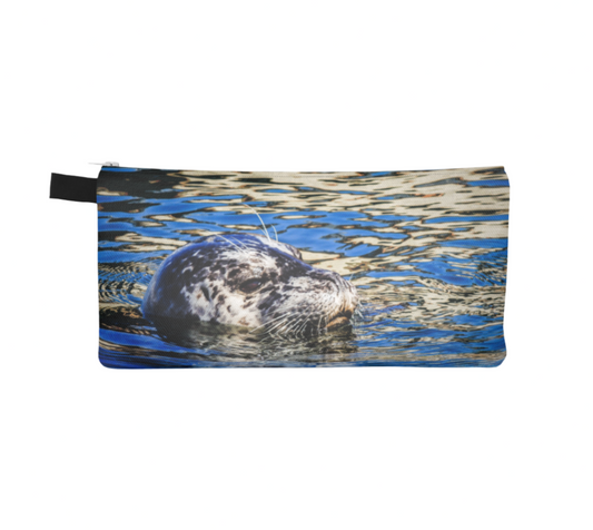 Seal of Blue multi use storage pencil case by Roxy Hurtubise reverse side