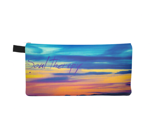 Soul Therapy multi use storage pencil case by Roxy Hurtubise vanislegoddess.com reverse side