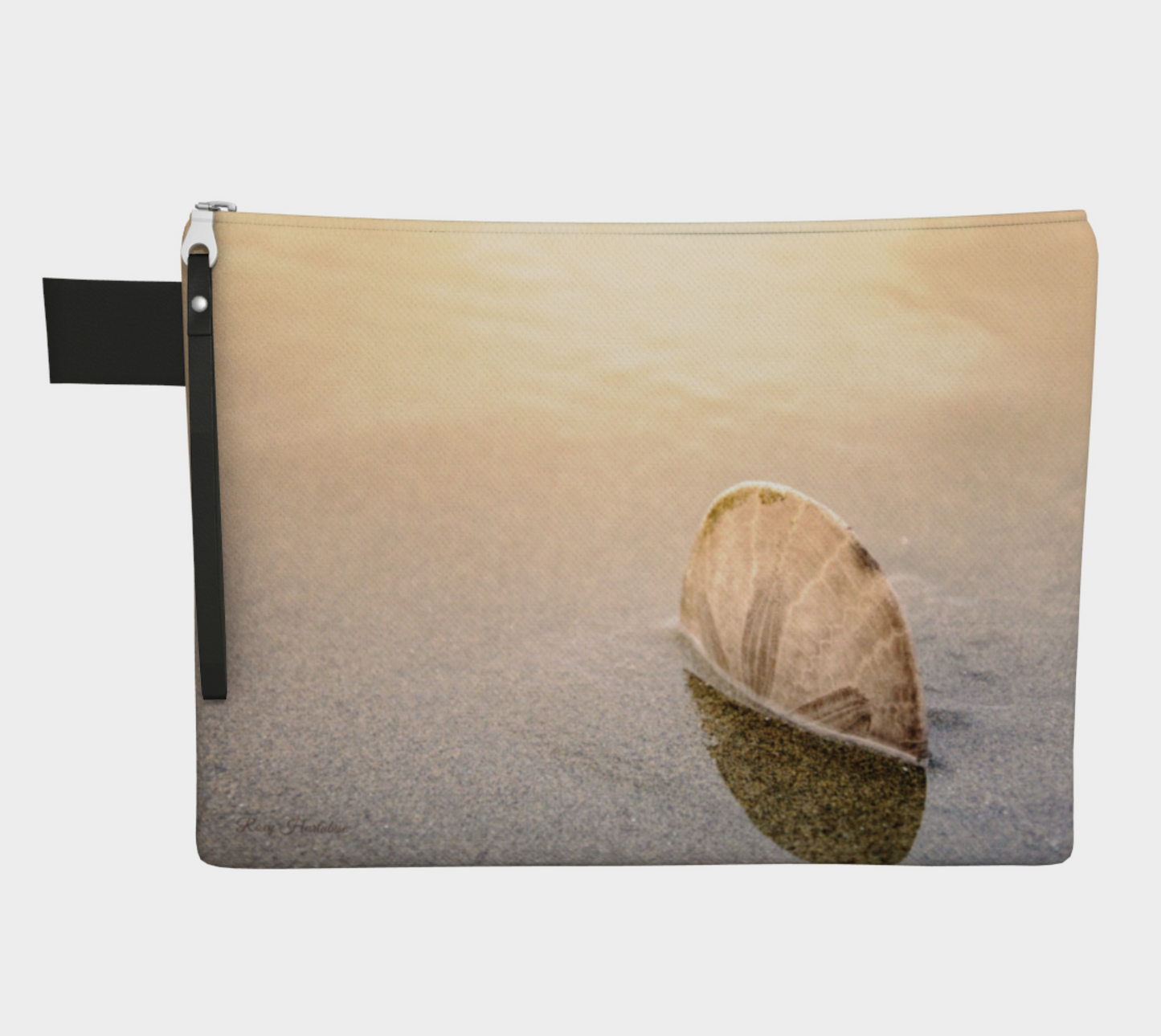 Standing in the Glow Sand Dollar Adventure Tote Zipper Carry All