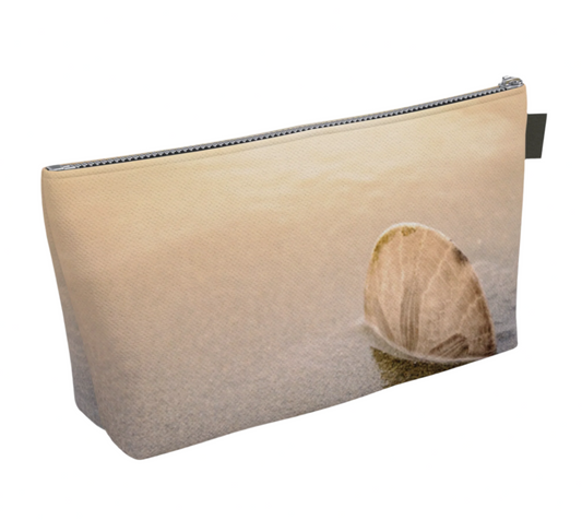 Standing in the Glow Makeup Travel Bag: Radiant Coastal-Inspired Case