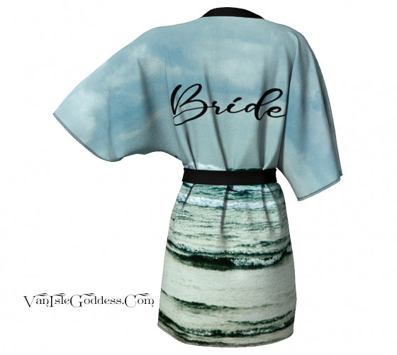 Ocean Calling West Coast Tofino Kimono Robe
