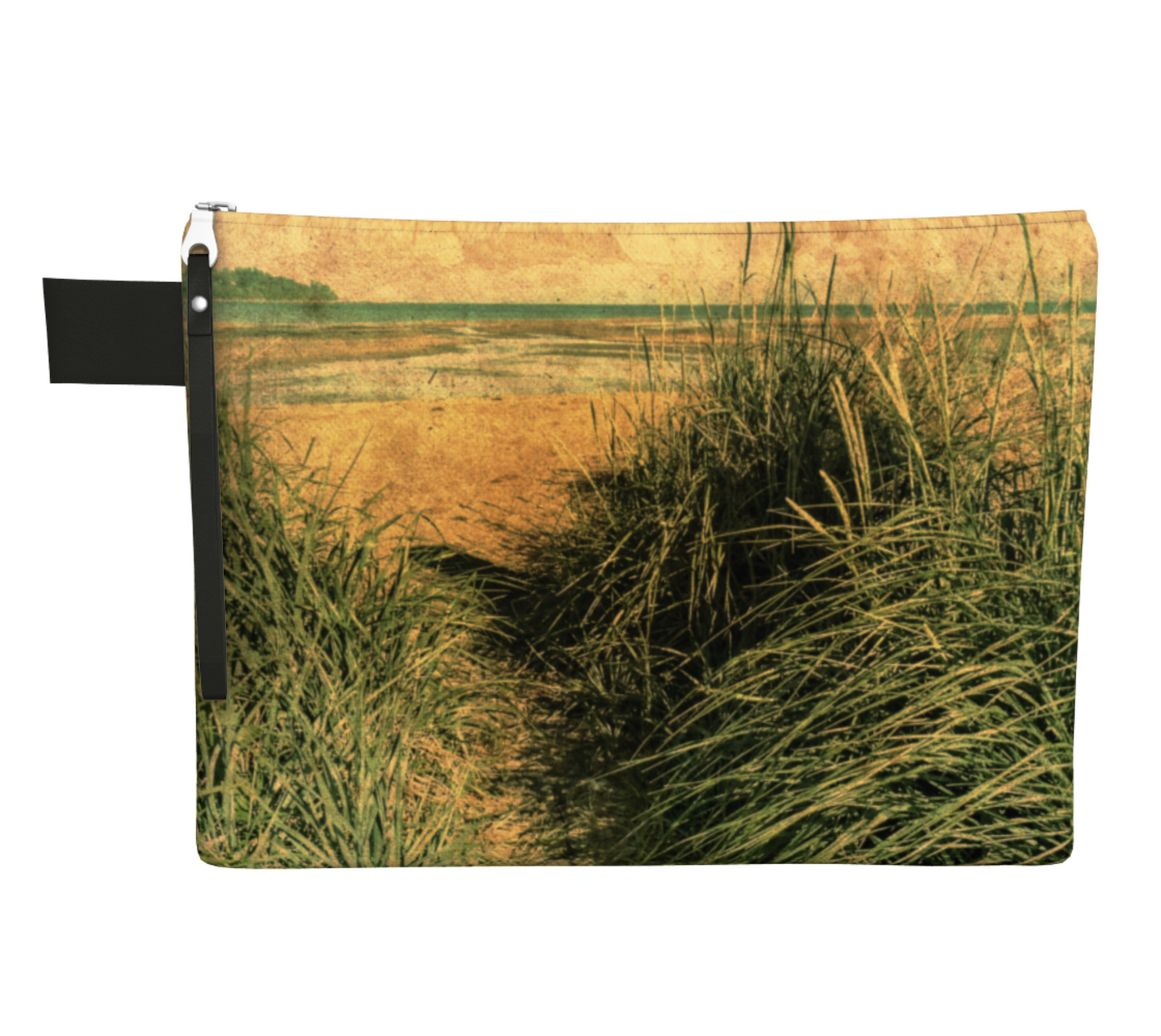 Vintage Beach Zipper Carry All by Vanislegoddess.com available in 4 sizes.