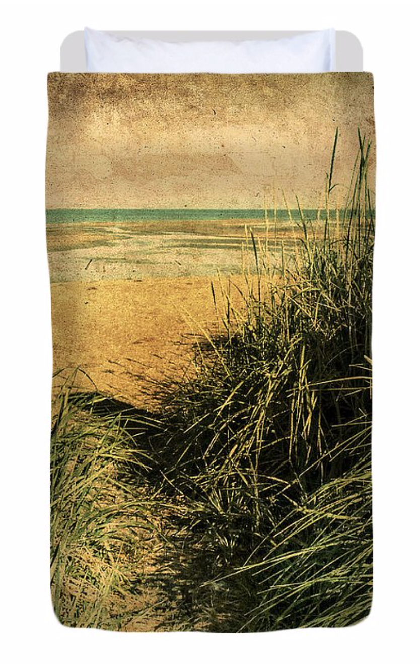 Vintage Beach Microfibre Duvet Cover