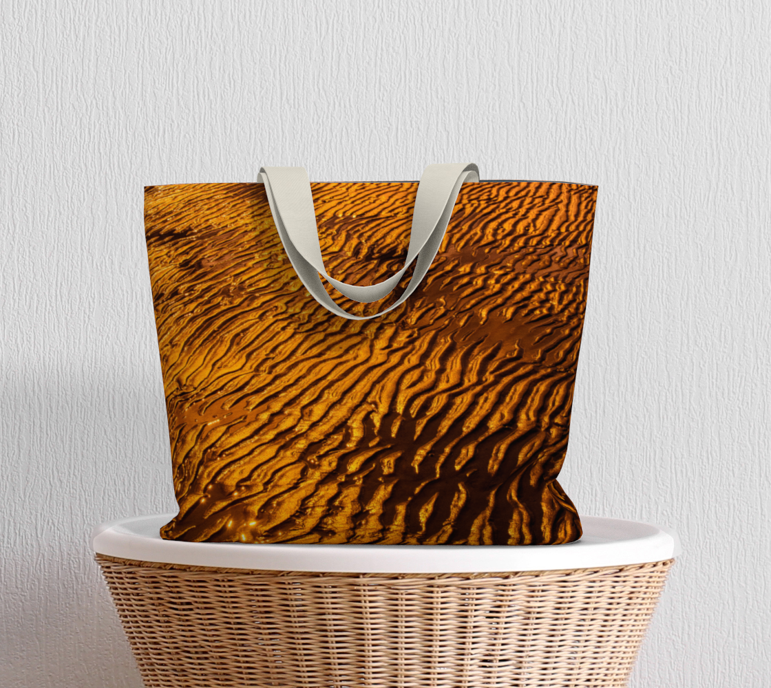 Van Isle Goddess Golden Sand oversized Market Tote.