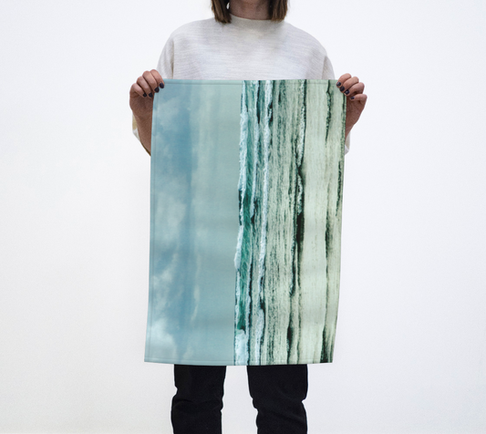 Ocean Calling Vancouver Island Tea Towels Photography by Roxy Hurtubise VanIsleGoddess.com