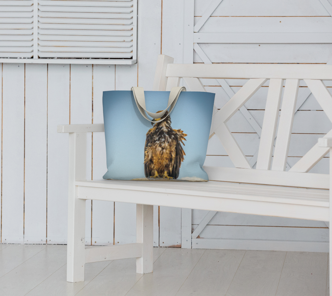 Van Isle Goddess Eye on You Eagle oversized Market Tote.