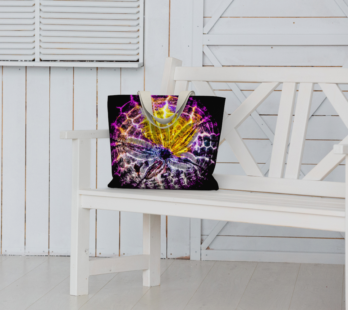 Van Isle Goddess Spotlight Sand Dollar Market Tote