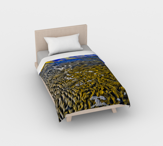 Ebb and Flow Cotton Duvet Cover