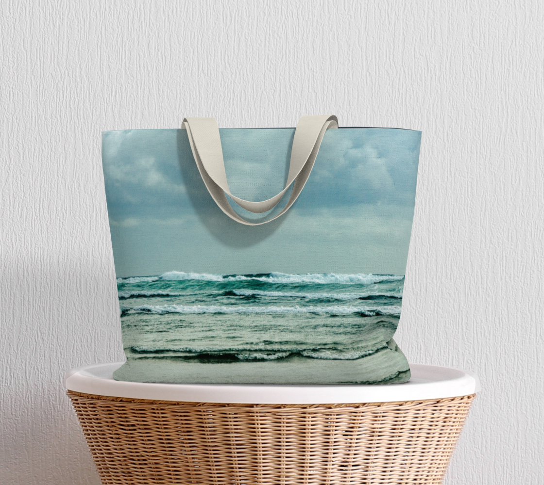 Van Isle Goddess Ocean Calling oversized Market Tote.