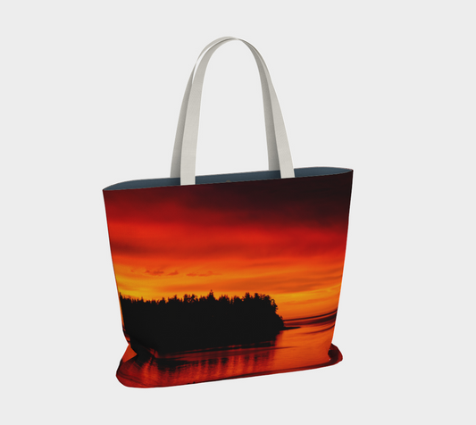 Van Isle Goddess Amazing Sunset Market Tote