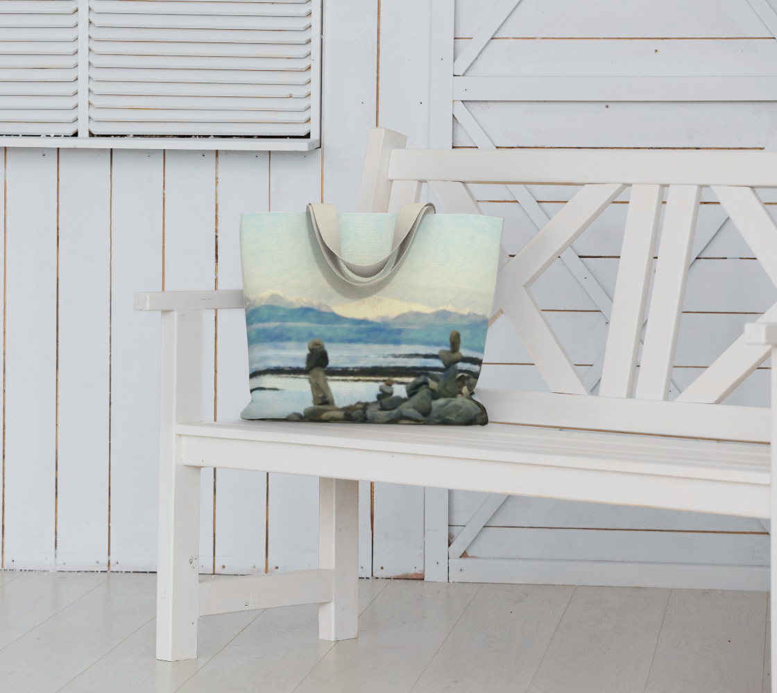 Shoreline Market Tote Bag