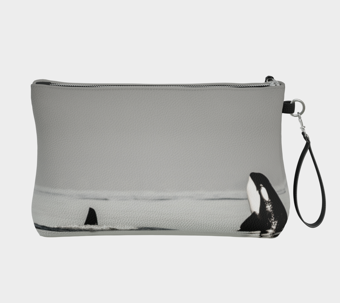 Orca Spy Hop Vegan Leather Makeup Bag