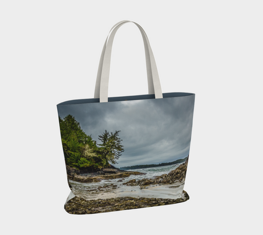 Van Isle Goddess McKenzie Beach Tofino oversized Market Tote.