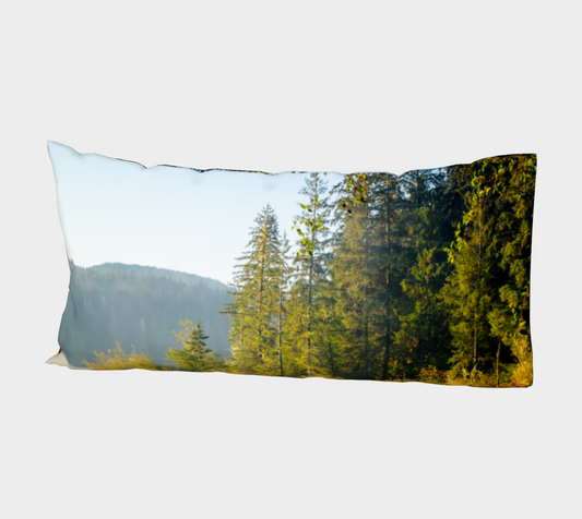 Autumn Sunrise Fairy Lake Bed Pillowcase