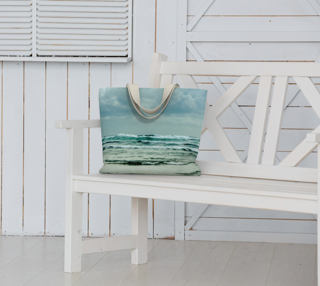 Van Isle Goddess Ocean Calling oversized Market Tote.