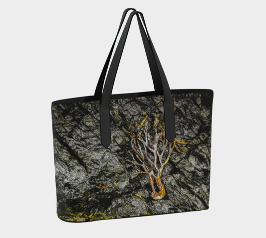 Sea to Tree Vegan Leather Tote Bag