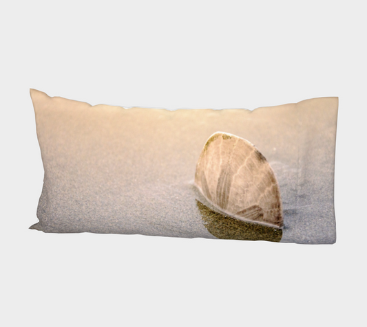 Standing in the Glow Sand Dollar Bed Pillowcase