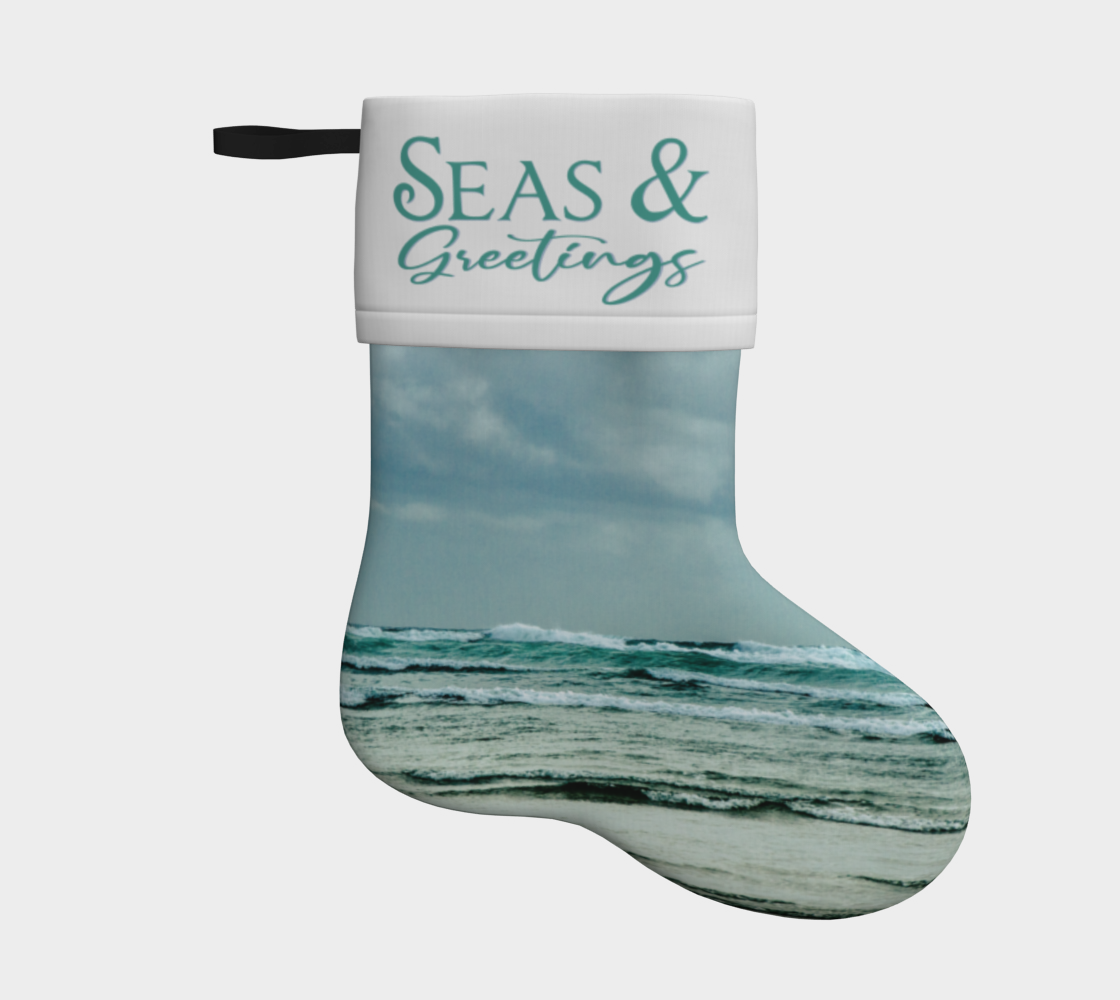 Seas & Greetings Holiday Stocking