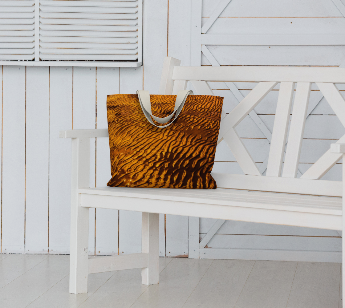 Van Isle Goddess Golden Sand oversized Market Tote.
