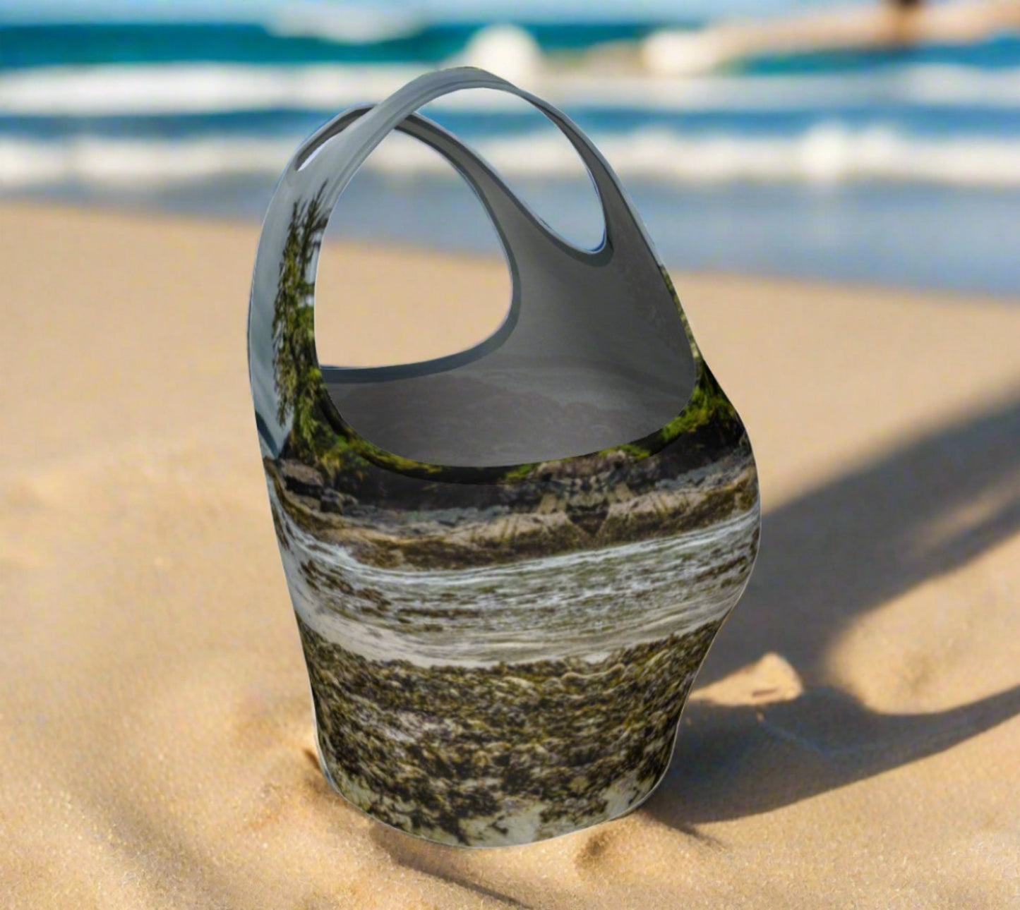 McKenzie Beach Active Crop Top McKenzie Beach artwork by Roxy Hurtubise