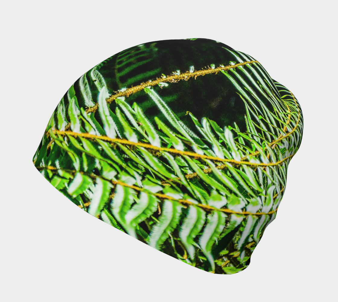 Left side Rainforest Beanie by Roxy Hurtubise VanIsleGoddess.Com