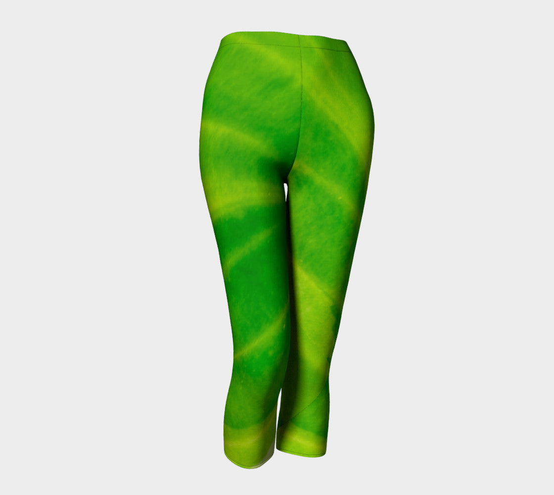 Hosta Green Capris by Roxy Hurtubise front