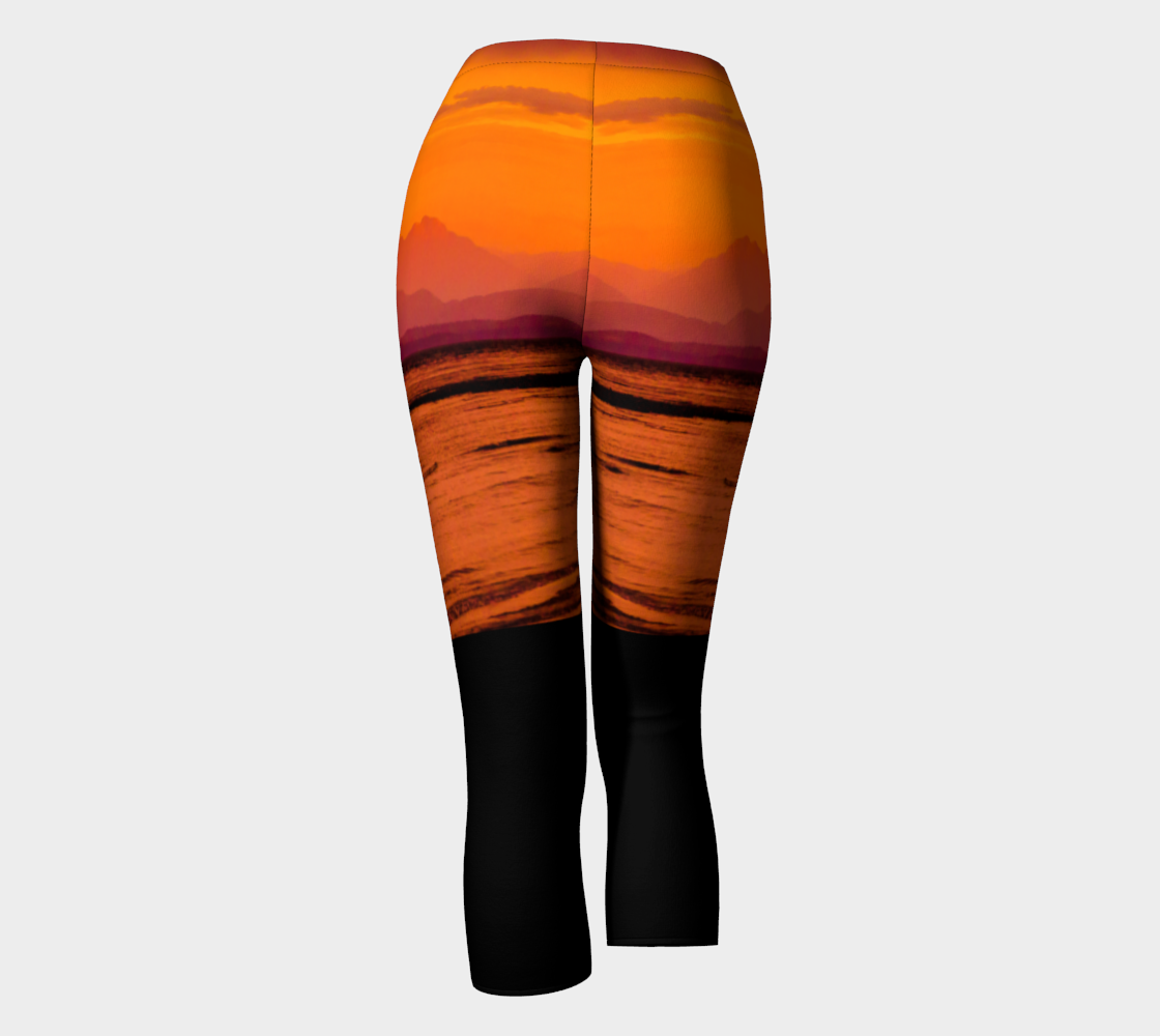 Saratoga Sunset Capris by Roxy Hurtubise back